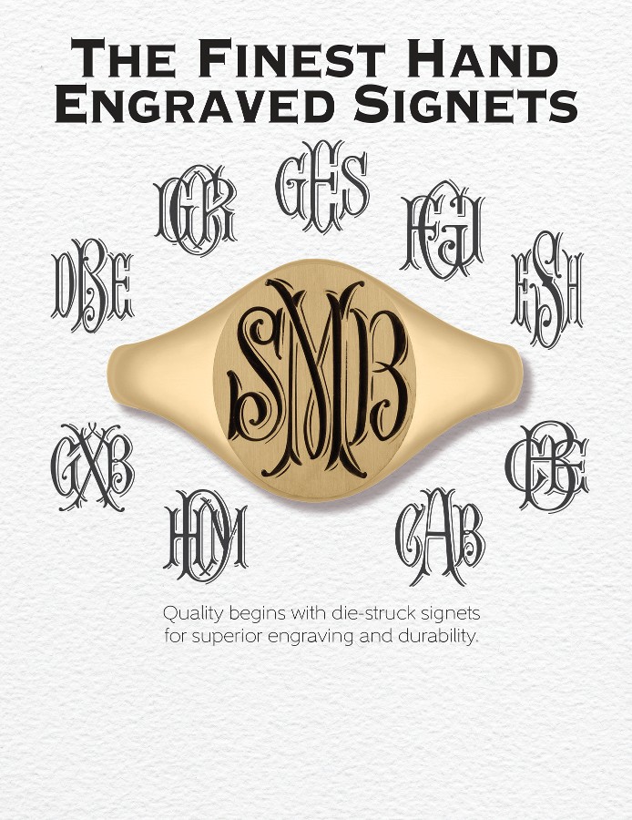 The Finest Hand Engraved Signets